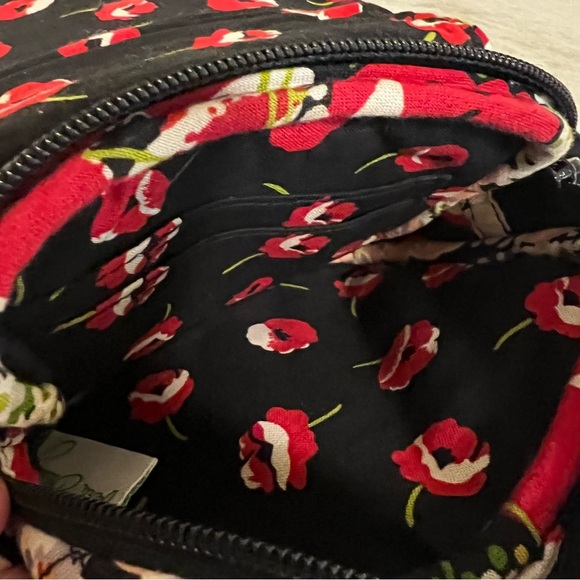 VERA BRADLEY Poppy Fields 2010 Shoot From The Hip Crossbody Belt Bag Floral Y2K - Picture 13 of 15